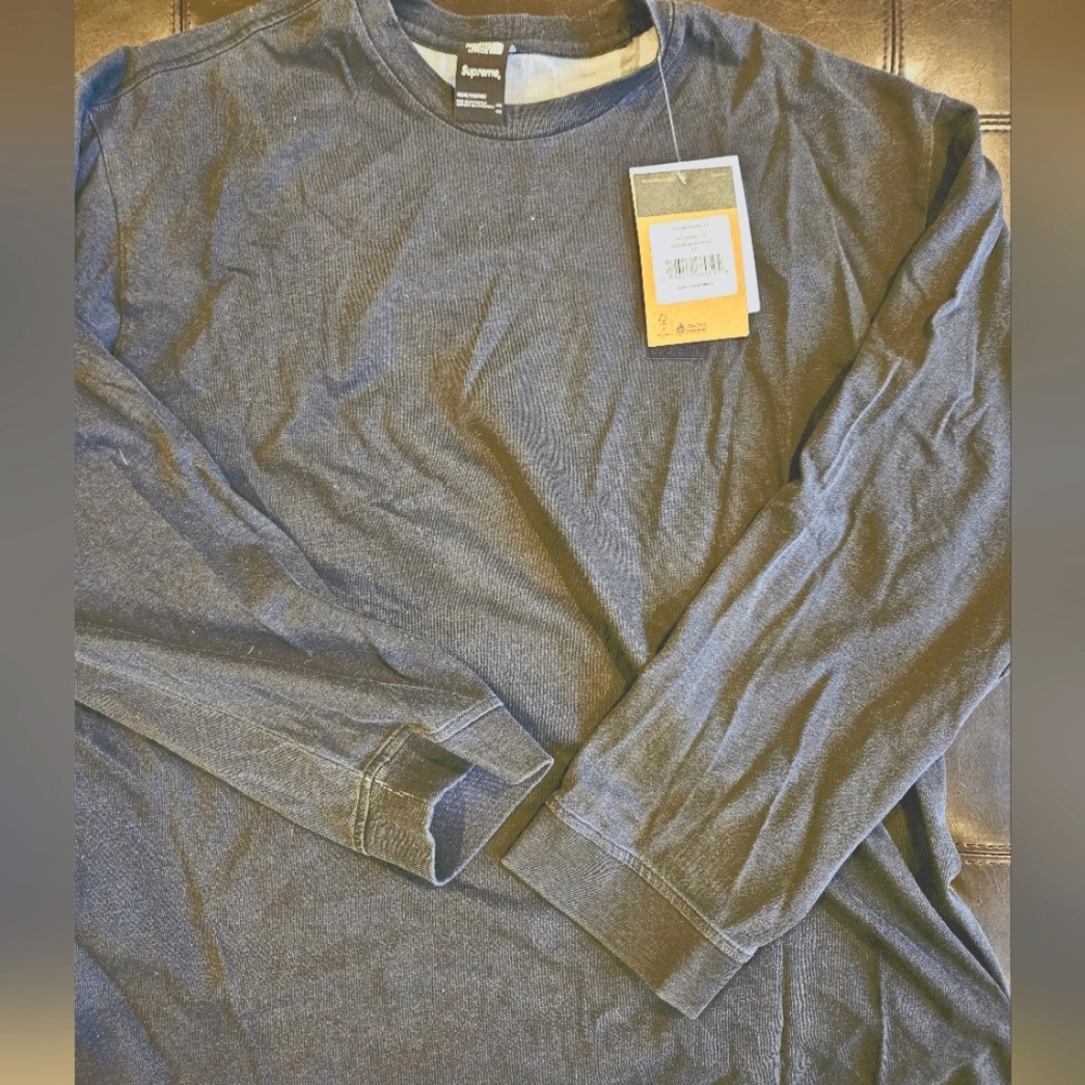 North face /supreme longsleeve t shirt XXL